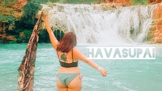 Havasupai Falls VLOG  FLASH FLOOD surviving a storm in paradise [upl. by Swamy]