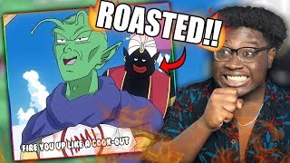 KAMI ROASTS PICCOLO  Piccolo vs Kami RAP BATTLE DBZ Parody Reaction [upl. by Esille530]