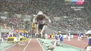 World Championship Osaka 2007 Triple Jump Final part 2wmv [upl. by Leuname]