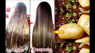 👂COMO ALISAR el Cabello de Forma Natural y Permanente ❤️ sin quimicos sin plancha ni calor [upl. by Ikin]