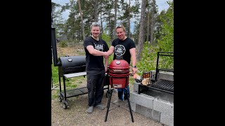 Pässin kiveksiä bbqkurssilla ft HardKokki [upl. by Caldeira]