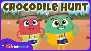 Going on a Crocodile Hunt  THE KIBOOMERS Preschool Songs  Brain Breaks [upl. by Spiro491]