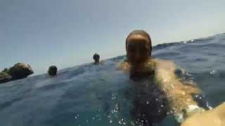 Rock Climbing at Cape Greco Cyprus GoPro [upl. by Hooper]