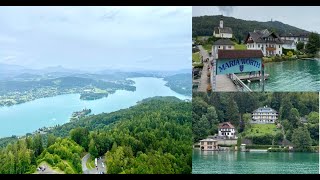 Pyramidenkogel Tower Maria Wörth Austria Highest wooden viewing tower in the world [upl. by Atnohs]