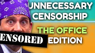 UNNECESSARY CENSORSHIP  THE OFFICE [upl. by Lamson]