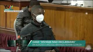 A Senhora quer vinho Armando Ndambi Guebuza falta com o respeito à Procuradora em tribunal [upl. by Nemhauser539]