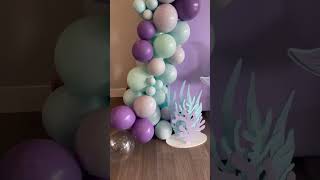 Mermaid Party decorations mermaidpartybarbie mermaidpartyideas [upl. by Nalorac]