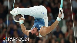 Top moments from the mens allaround gymnastics qualifiers  Paris Olympics  NBC Sports [upl. by Enitram]