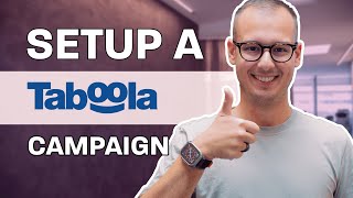 Taboola Tutorial with Native Expert How to setup a Taboola Campaign Native Advertising [upl. by Thane]