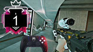 THE BEST 1 CONTROLLER CHAMPION Settings on Operation DEADLY OMEN Rainbow Six Siege PS5Xbox [upl. by Laundes]