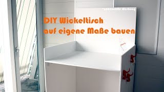 DIY Wickeltisch einfach schnell und preiswert bauen – Kostenlose Anleitung [upl. by Torbert]