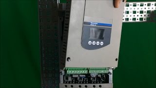 Removing Front Cover Control Board of AltiStart 48 Soft Starter  Schneider Electric Support [upl. by Annayar495]