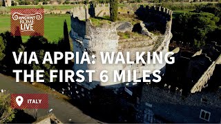 Walking Ancient Romes via Appia Antica [upl. by Oza]