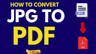 How To Convert Jpg to Pdf  Jpg To Pdf Converter  2024 [upl. by Sloatman986]