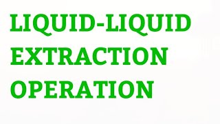 Liquid  liquid Extraction in Hindi [upl. by Orgalim]