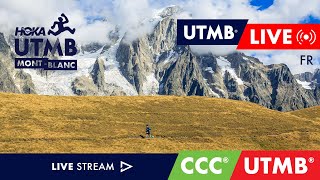 HOKA UTMB MontBlanc 2024  Live Français 🇫🇷  CCC amp UTMB  2 [upl. by Themis]