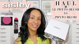 NEW Le Phyto Blush vs Phyto Blush Twist  SISLEY HAUL  Comparisons  Mo Makeup Mo Beauty [upl. by Sheley216]