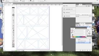 Making a Yearbook Template in Adobe Indesign [upl. by Natassia]