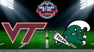 Virginia Tech vs Tulane Wednesday 122723 NCAAF Picks and Predictions  Picks amp Parlays [upl. by Elenore]