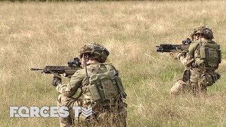 How British Soldiers Prepare To Deploy To Iraq  Forces TV [upl. by Onitrof155]