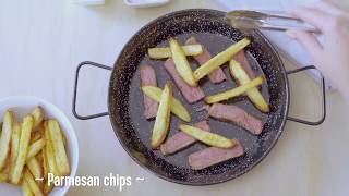 How to Plate Sirloin Steak with Parmesan Fries amp MintCaper Salsa Verde 3 Ways [upl. by Thatcher]