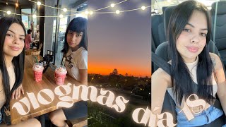 VLOGMAS DÍA 18 salimos a merendar con Aby otro cupón del calendario de adviento 🎄 [upl. by Nancy]