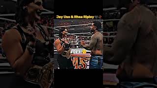 🥰Rhea amp Jey Uso together quotlovequot Edits🖤🥀 [upl. by Suaeddaht]