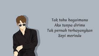 Rizky Febian  Seperti Kisah Animation Lyrics [upl. by Hanway748]