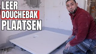 Leer het geheim van het installeren van een douchebak als een pro diybathroom [upl. by Eeldarb]