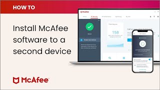 How to install your McAfee software to a second device [upl. by Tjon]