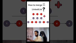 Leetcode 21 Merge Two Sorted Linkedlist [upl. by Hamer]