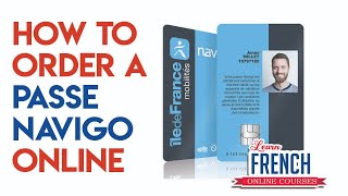 How to order a passe navigo online [upl. by Oihsoy]