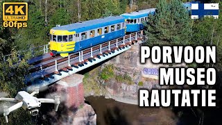 Jump into a Wonderful Old Train Adventure in the Finnish Landscape 🇫🇮 Porvoon Museorautatie [upl. by Galatia]