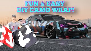 Easy amp Fun DIY Camo Wrap [upl. by Ayek800]