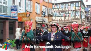 34 Fränkischer Narrenringumzug mit BDK Freundschaftstreffen in Buchen 20012013 [upl. by Rosco]