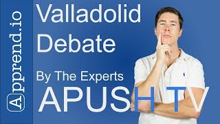 Debating the Encomienda System and Its Abuses The Valladolid Debate APUSH TV [upl. by Leviralc91]