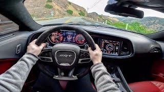 Dodge Demon 170 POV Drive Review 060 MPH In 166 Seconds [upl. by Nnylarac]