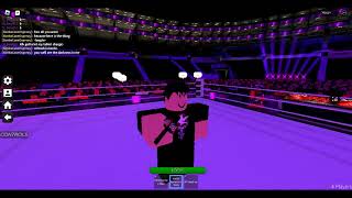 Michael Shields warns Cane Ospreay and Desmond Roblox WWE Roblox Wrestling 92524 [upl. by Irneh]