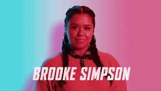 The Voice 2017 Playoffs  Brooke Simpson quotIts a Mans Mans Mans Worldquot Lyrics [upl. by Deerdre]