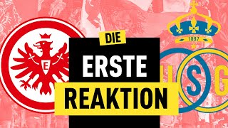 Aus in der Conference League Eintracht Frankfurt verliert gegen Union SaintGilloise  Reaktion [upl. by Spense]