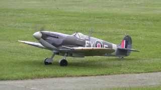 86quot RC Depron Spitfire with Sound Unit [upl. by Gothar]