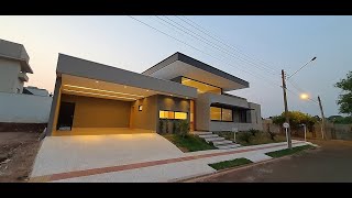 CASA 250 m² MAGNIFICA NO SETVILLAGE I  CAMPO GRANDE MS [upl. by Irbua710]