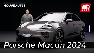 Porsche Macan 2024  coupé et 100  électrique [upl. by Lorelei]