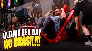 LEG DAY COMPLETO O ÚLTIMO NO BRASIL  RAFAEL BRANDÃO [upl. by Tijnar]