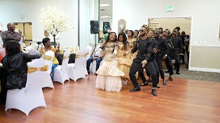 Congolese Wedding Entrance Dance  Super Tshim Acceleration Denver CO [upl. by Mobley]