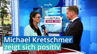 Michael Kretschmer Wahl zeigt breite Unterstützung für sächsische CDU  MDR SACHSENSPIEGEL  MDR [upl. by Gahl]