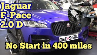 Jaguar FPace 20 Diesel P2BAE NOx Exceedance P2047 P2049 Reductant Injection Adblue Faults [upl. by Aylat]