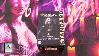 2022 Challenger Deck Mono White Aggro Unboxing [upl. by Dorelia]