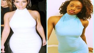 Halter Dress Tutorial Kim K inspired [upl. by Ardnaeel816]