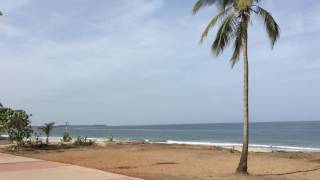 Morning beach drive Lumley Freetown [upl. by Syla]